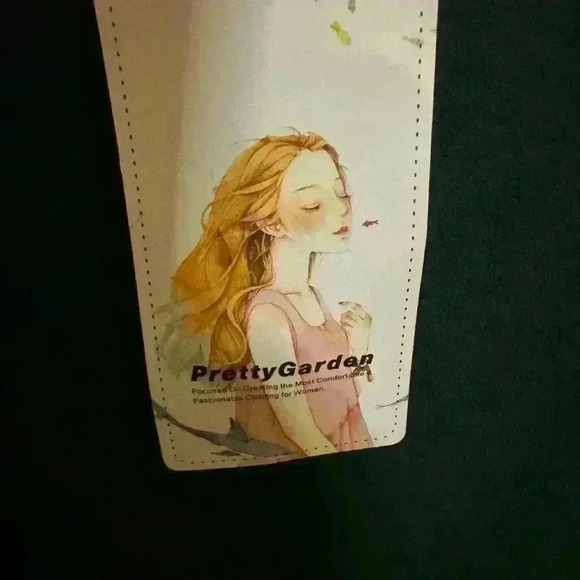 BNWT Pretty Gardens Green Womens Dress size Med - Picture 5 of 15